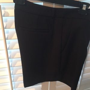 Woman’s black dress shorts